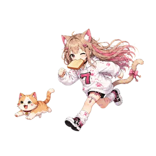 猫と走るスロにゃん