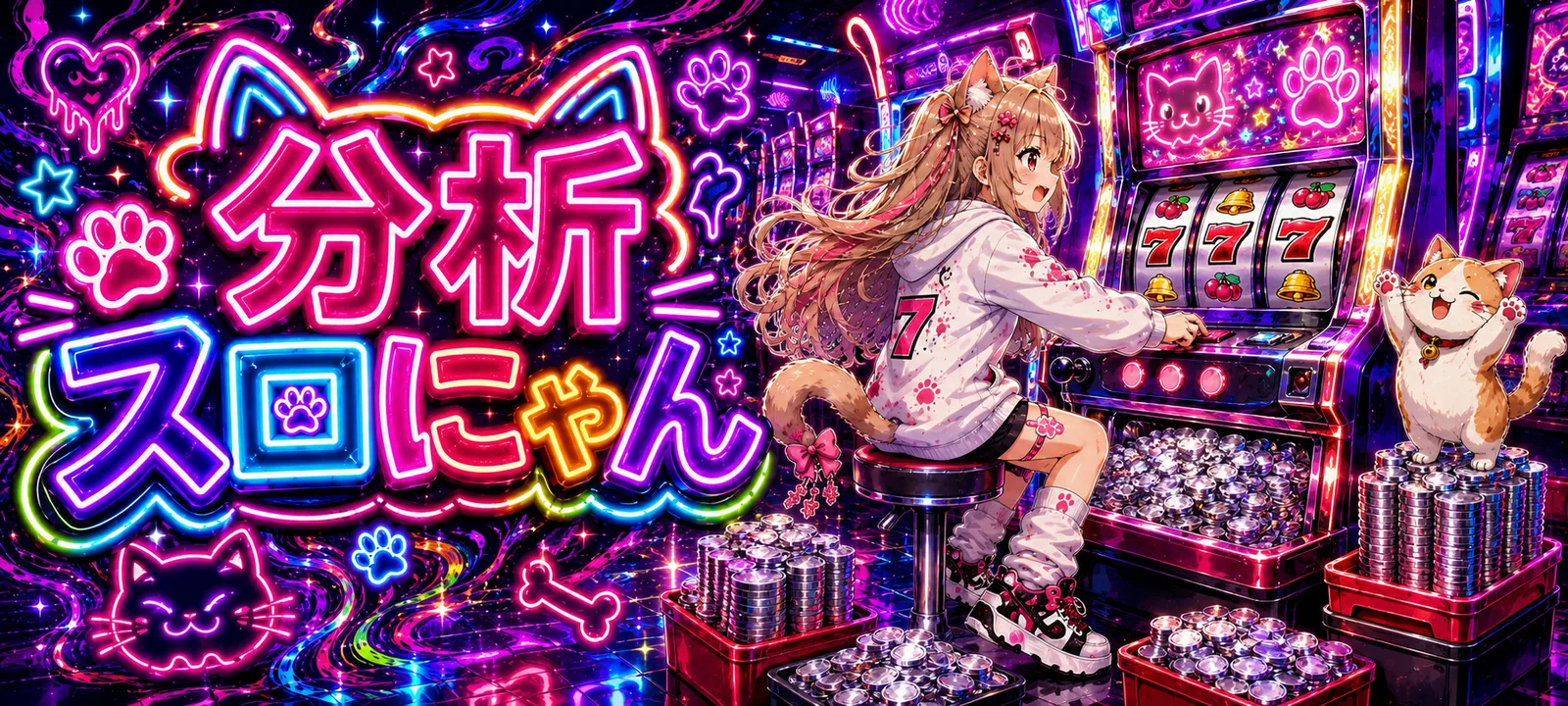 分析スロにゃん